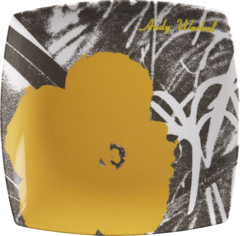 1960s flower plate