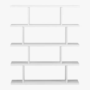 3.14 white bookcase