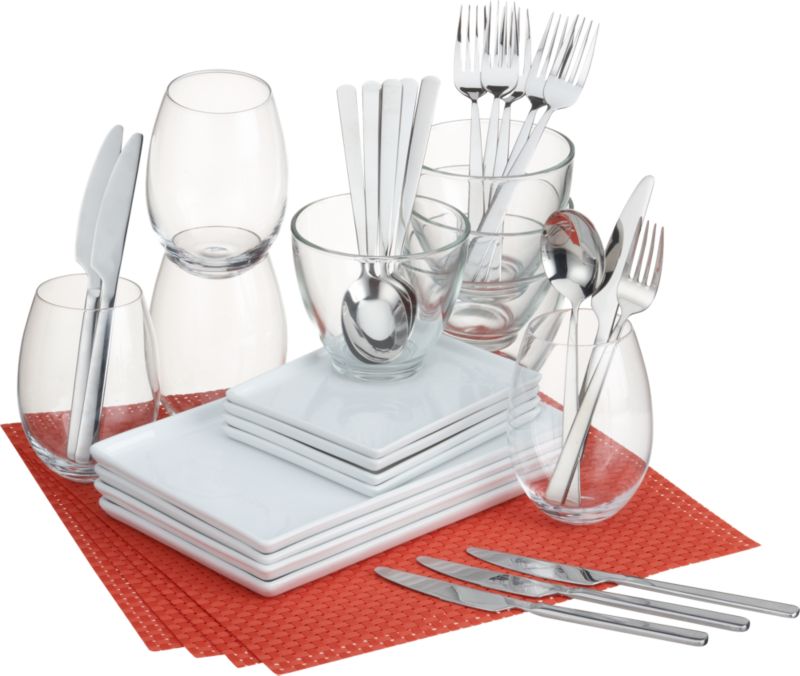 4 top hot orange starter set