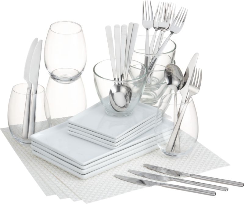 4 top white starter set