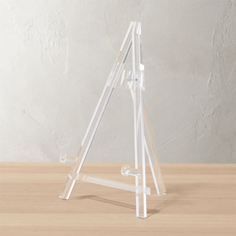 acrylic baby easel CB2