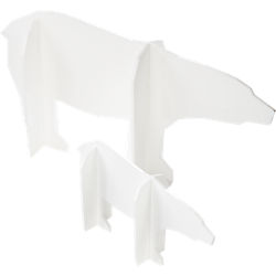 acrylic polar bears