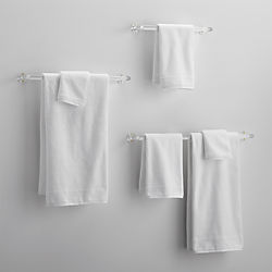 acrylic towel bars