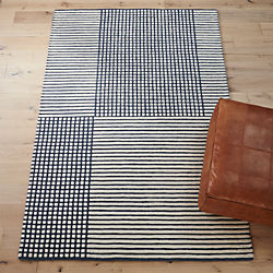 aerial grey rug