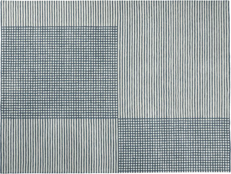 aerial grey rug 9'x12' CB2