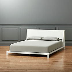 alpine white bed