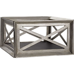 aluminum storage crate