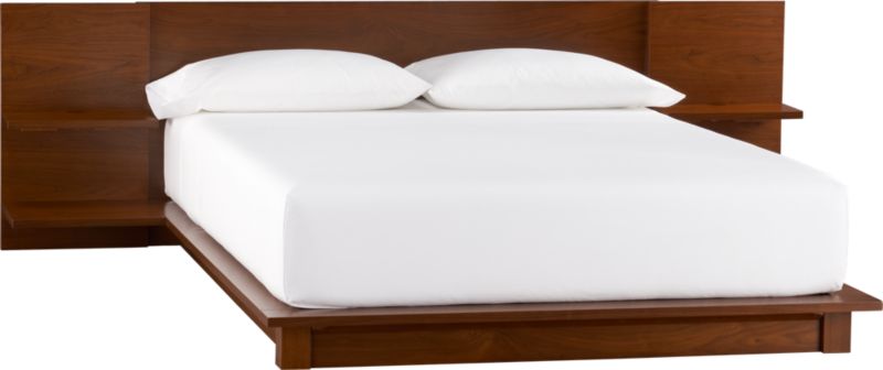 andes walnut bed