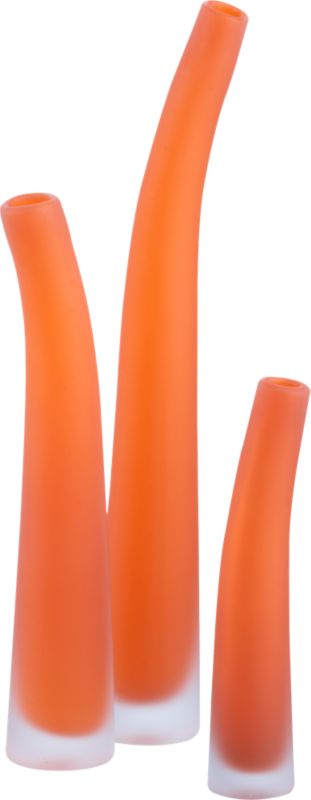 3-piece anemone vase set