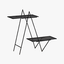angled plant stand