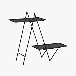 angled plant stand