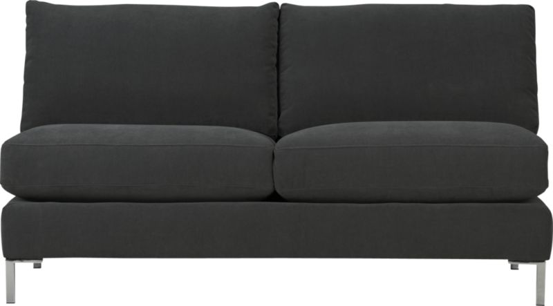 annex slate loveseat