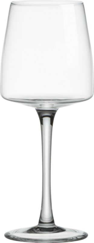 small wine glass. 16 oz.; 8.75"H