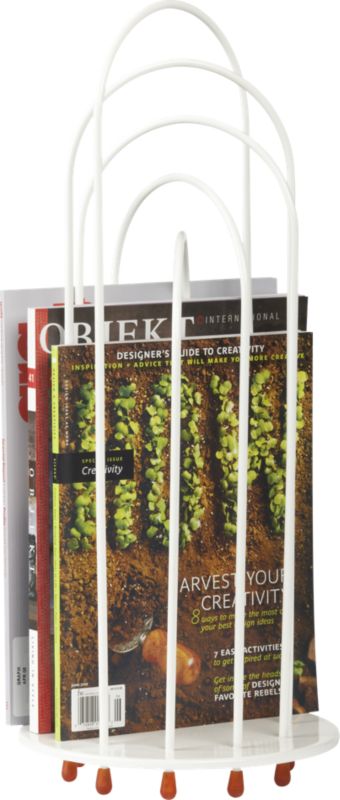 arch magazine rack