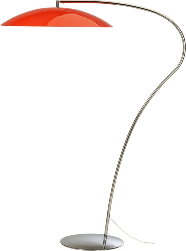 atomic lobster arc floor lamp
