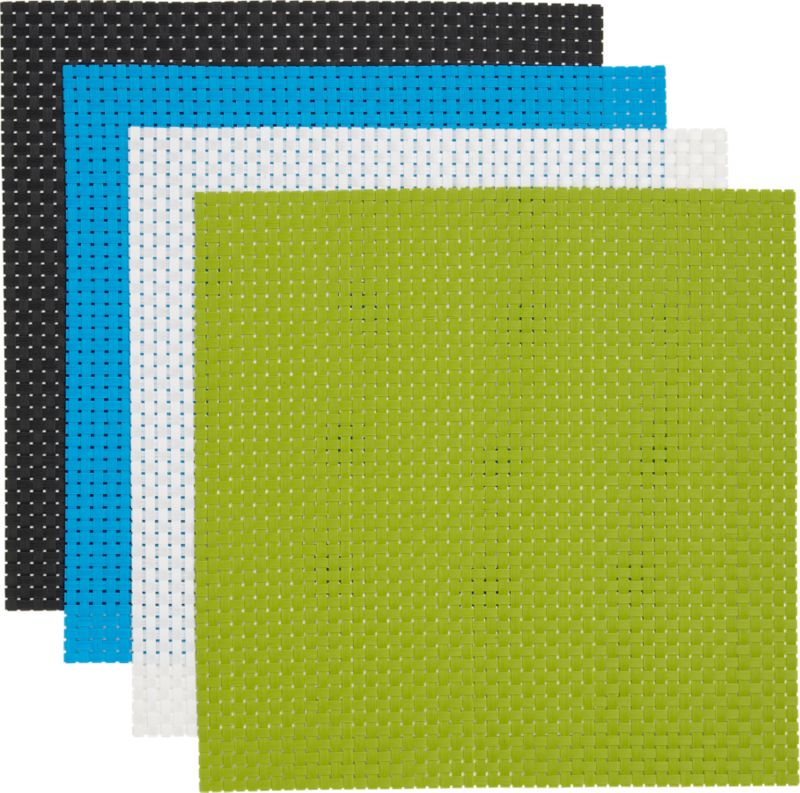 basketweave placemats