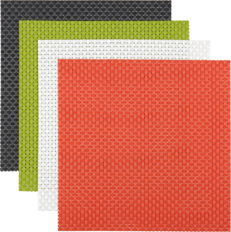 basketweave placemats