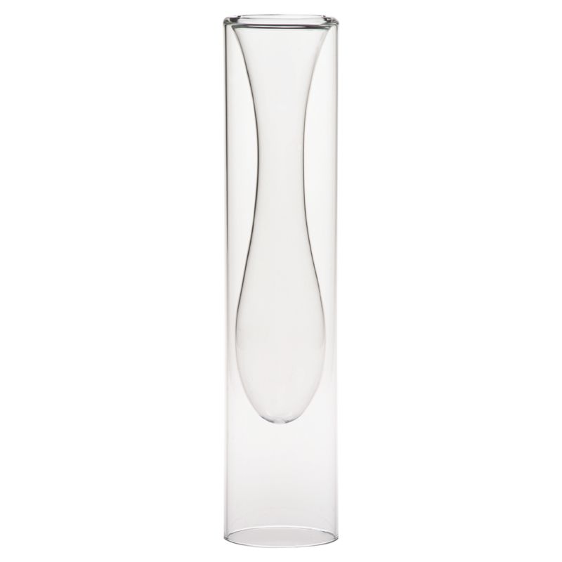 beaker glass bud vase