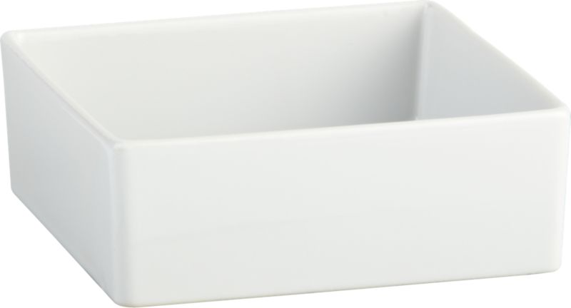 bento soup bowl. 5.5"sq.x2"H