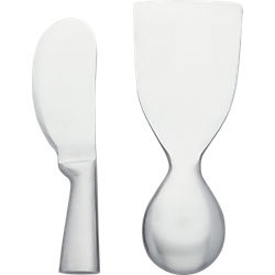 little boy and big boy cheese knives