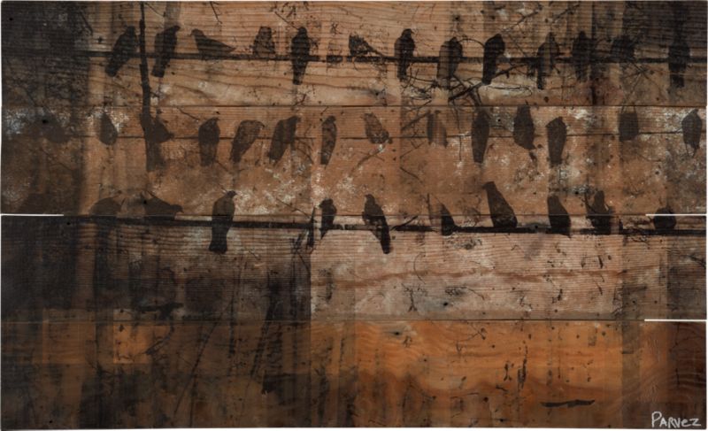 <span class='shipping'>sold out</span>birds on a wire print