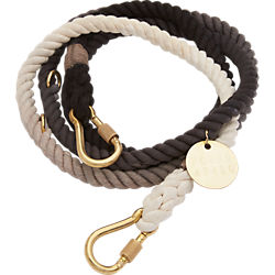 black fade adjustable leash