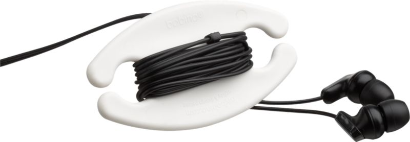 white bobino cord wrap