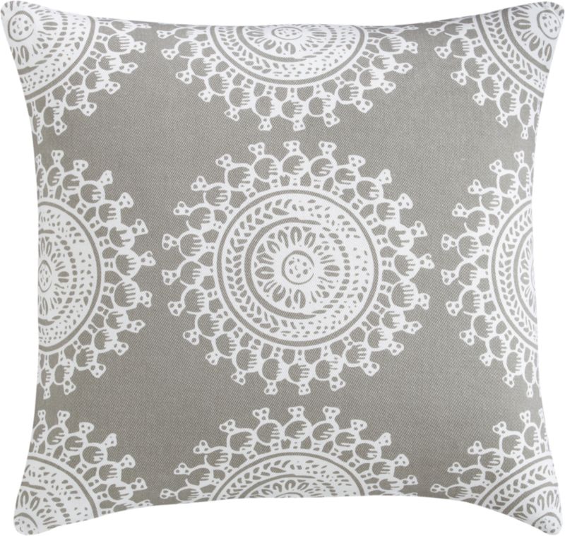 bombay fog +/- 18" pillow