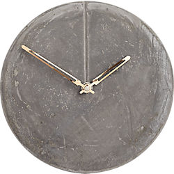bonded cement wall clock