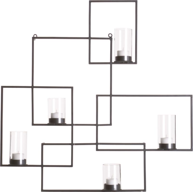 boxes wall sconce