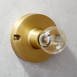 brass flush mount lamp