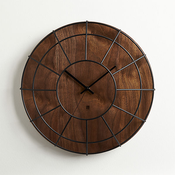 cage wall clock CB2