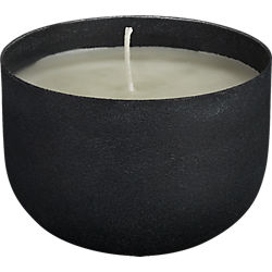 black candle bowl