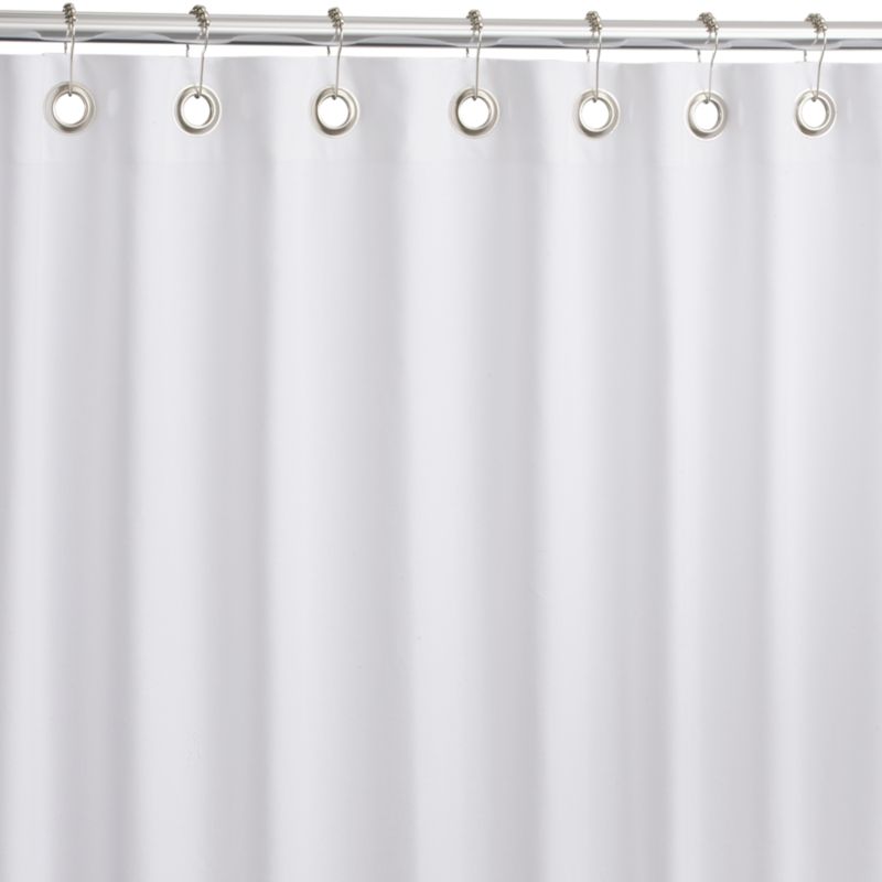 canvas shower curtain