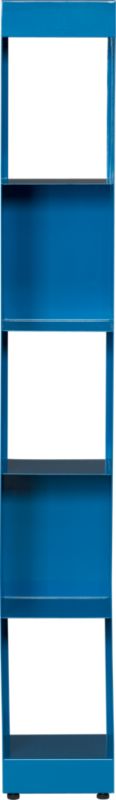 carlson II blue tower. 10"sq.x71"H