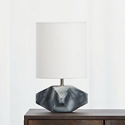 chamfer marble table lamp