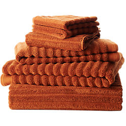 channel copper cotton bath towels