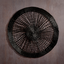 charlottee black placemat