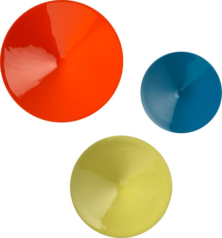 chroma wall discs set of three