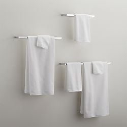 chrome towel bars