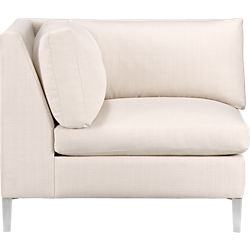 cielo ivory corner chair