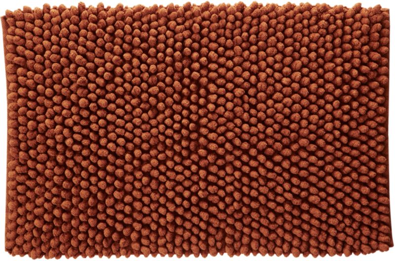 cirrus copper bath mat | CB2
