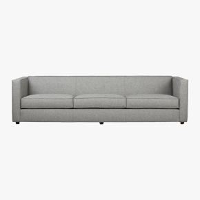 club grey 3-seater sofa