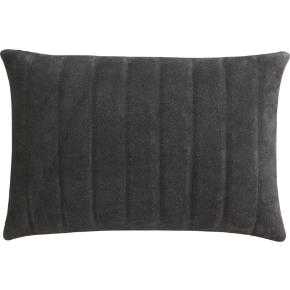 clutch dark brown 18x12 pillow