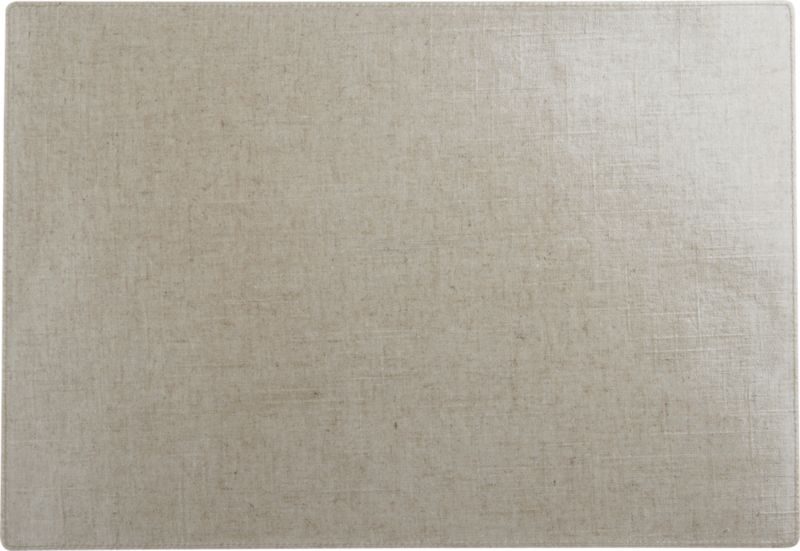 natural placemat. 18.5"x12.75"
