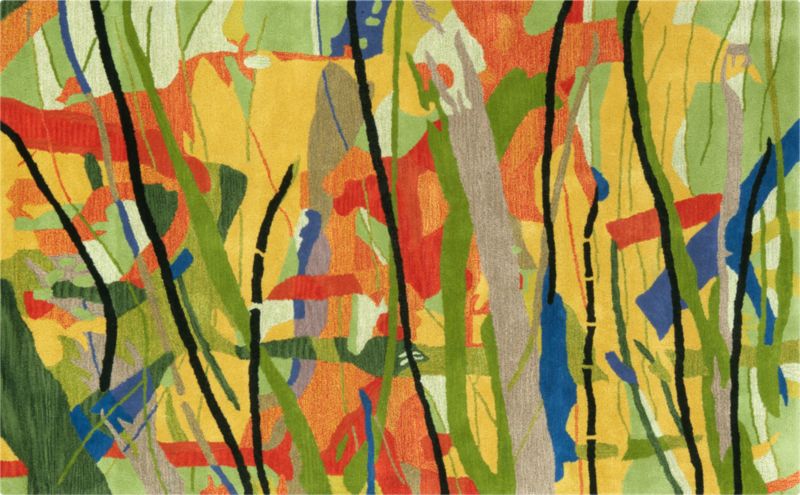 color field rug