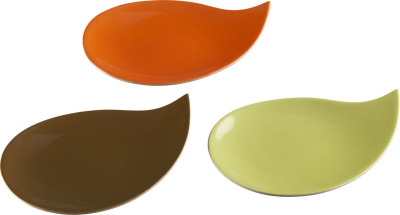 large comma plates shopping in CB2 serving pieces from cb2.com