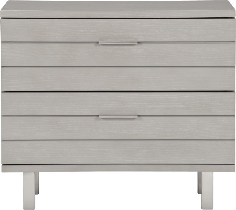 concrete nightstand. 23.75"Wx16.25"Dx20.75"H
