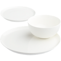 contact white dinnerware
