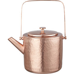 copper teapot